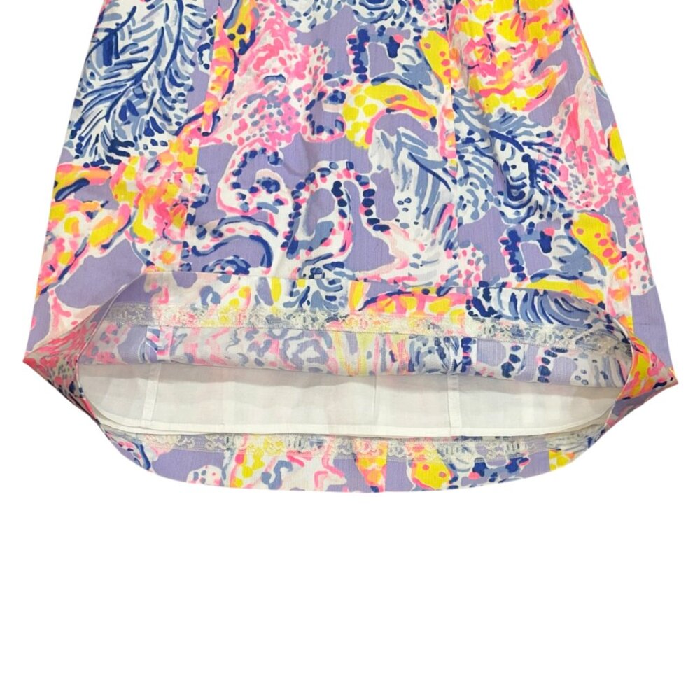 Lilly Pulitzer Pearl‎ Shift Dress Lilac Verbena So Snappy Size 0 Resort Vacation - Picture 6 of 10